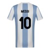 Oficiální Fotbalový Dres Argentina Messi 10 Jubileum 2024 pro Děti